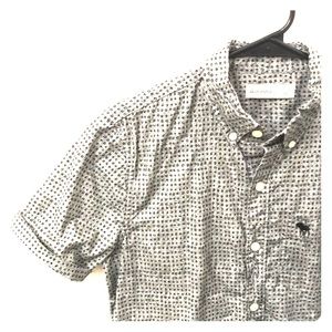 abercrombie kids boys XL(16) button up shirt